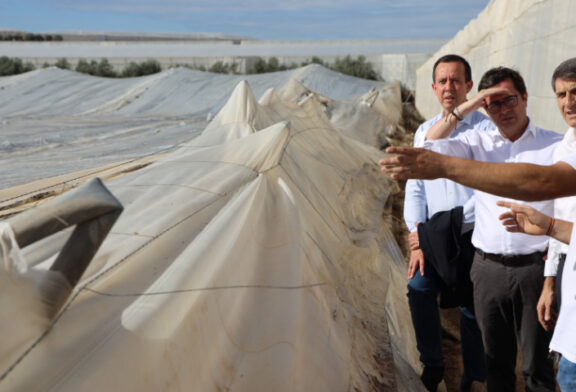 Se elevan a 5.000 las hectáreas afectadas por la DANA en El Ejido