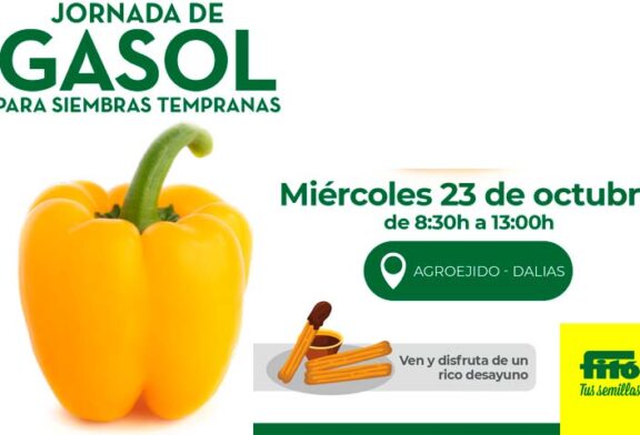 Día 23 de octubre. Jornada de pimiento de Semillas Fitó