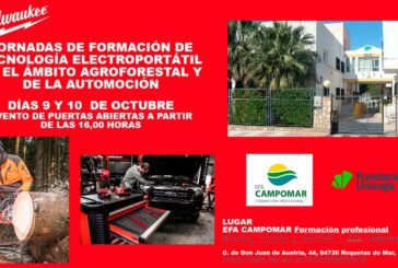 Días 9 y 10 de octubre. Jornadas de formación sobre tecnología electroportátil