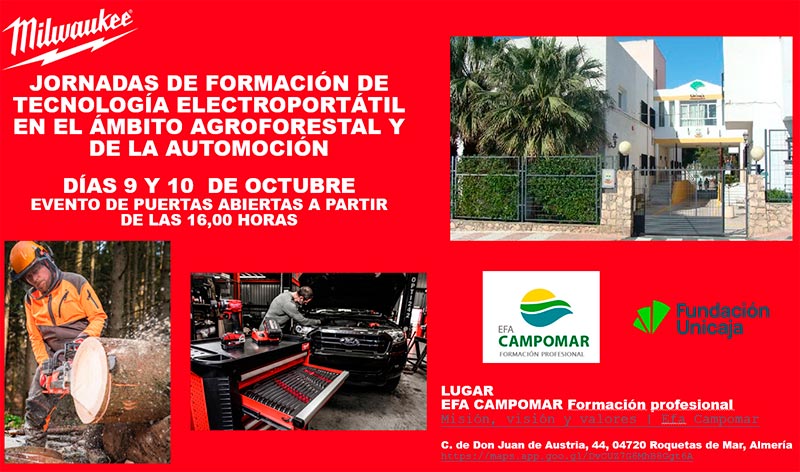 Días 9 y 10 de octubre. Jornadas de formación sobre tecnología electroportátil