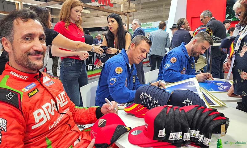 Miguel Paludo y la Patrulla Águila, las estrellas de Brandt en Madrid