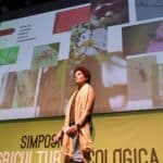 Esther Molina, agricultora almeriense, en el V Simposio de Agricultura Ecológica celebrado en El Ejido / agroautentico.com