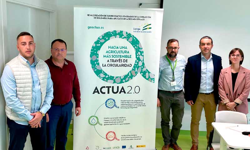 GO ACTUA 2.0: nuevos sustratos para redefinir la agricultura del futuro