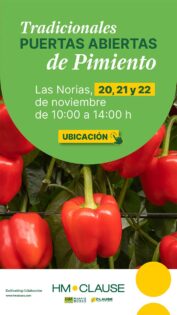 21-22 y 23 de noviembre -jornadas de pimiento de HM.Clause