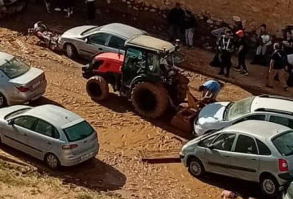 La Unió saca a la calle los tractores en zonas afectadas por la DANA