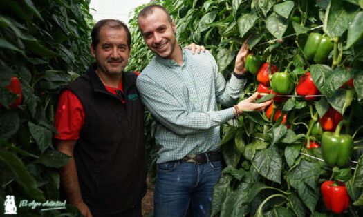 Manuel Pozo Pineda y Jorge Cabrerizo en el Tour California de Rijk Zwaan / agroautentico.com