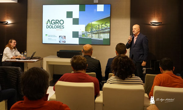 Pepe García, Agrodolores. Jornadas pimiento amarillo de Vilmorin Mikado en Almerimar con Agrodolores e Hispa Group