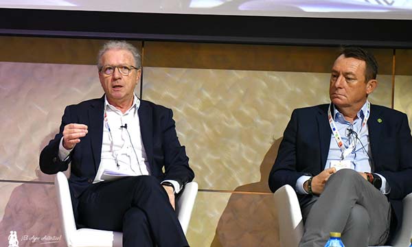 Ricardo Fernández, Carrefour, junto a José Manuel Escobar, productor almeriense / agroautentico.com