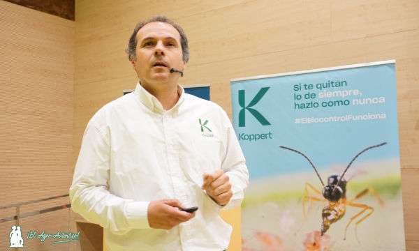 Juancho Palomo, representante de Koppert en la costa de Granada / agroautentico.com