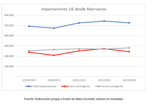 COAG emprenderá acciones legales por fraude fiscal contra los importadores de tomate marroquí