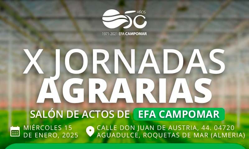 Día 15 de enero. X Jornadas Agrarias de EFA Campomar