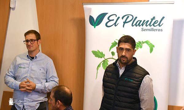 Delegados de El Plantel Semilleros en las sierras. Carlos Jordán y Ángel Gómez / agroautentico.com