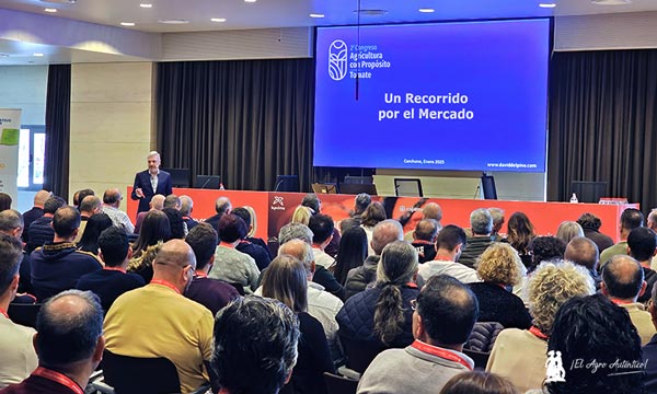 David del Pino en el II Congreso Agricultura con Propósito / agroautentico.com