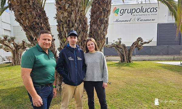 En el almacén del Grupo Lucas