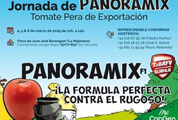 Días 4, 5 y 6 de marzo. Jornadas de nuevo tomate pera de CapGen