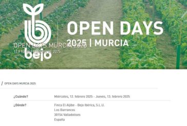 Días 12 y 13 de febrero. Open Days Murcia de Bejo