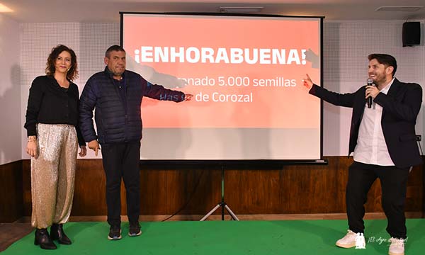 Faustino Reyes, agricultor agraciado en el sorteo de semillas del pimiento Corozal / agroautentico.com