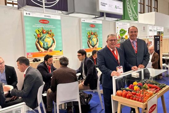 Vicasol presenta sus credenciales en robotización en líneas de tomate y pepino