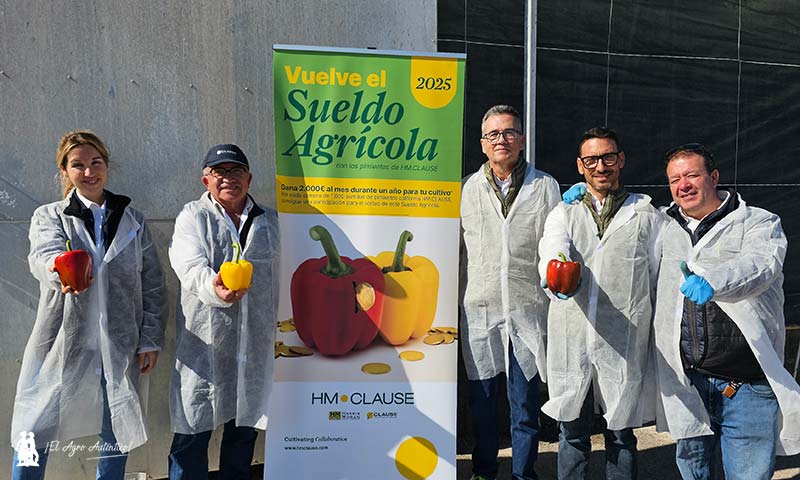 El Sueldo Agrícola de los pimientos de HM.Clause en su tercera edición / agroautentico.com