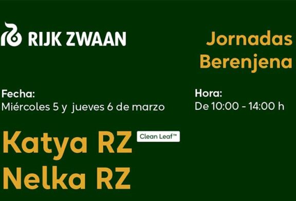 Días 5 y 6 de marzo. Jornadas de berenjena de Rijk Zwaan