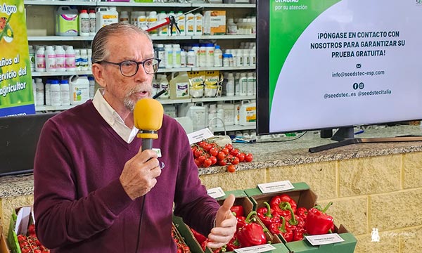 Alfedo Haro y El Agro Auténtico con Fraimher Agro que acoge la presentación en España de Seeds Technologies