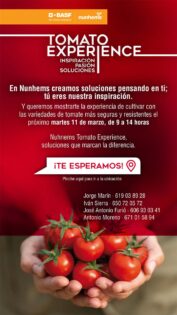 Tomato Experience de Nunhems