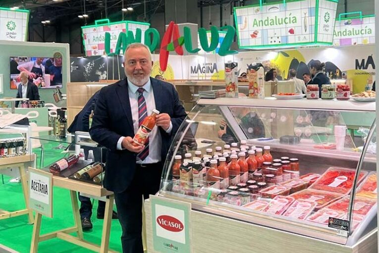 El gazpacho y salmorejo de Vicasol en el Salón Gourmets