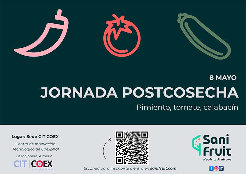 Día 8 de mayo. Jornada de postcosecha en hortalizas