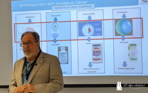 Fundación Cellbitec con el biofármaco NEO-920. José Carlos Prados / agroautentico.com