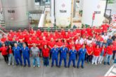 La Patrulla Águila visita las instalaciones de Brandt con motivo de su 40º aniversario