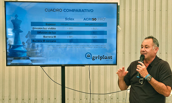 AGRI50 PRO® control térmico sin necesidad de blanqueo