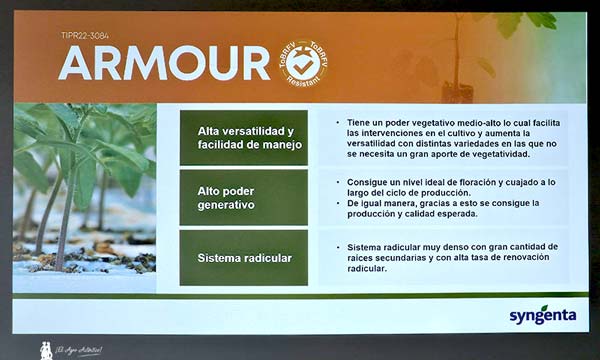 Portainjertos Armour con resistencia a rugoso de Syngenta