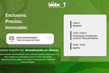 Día 5 de junio. Presentación del sistema Vespiforme de Biobest para control de parvispinus