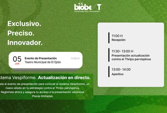 Día 5 de junio. Presentación del sistema Vespiforme de Biobest para control de parvispinus