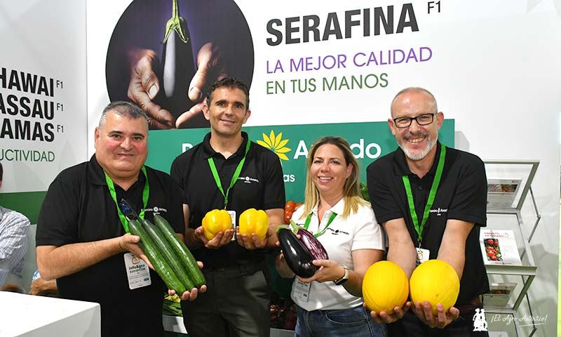 Ramiro Arnedo es pimiento, berenjena, pepino y melón en Infoagro 2025