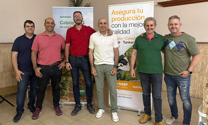 Caspio es novedad para los ciclos de primavera y otoño en pepino Almería