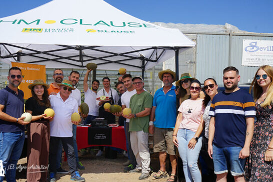 El breeder francés de melón Galia de HM.Clause