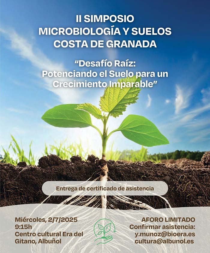 Día 2 de julio. II Simposio de Microbiología y Suelos Costa de Granada