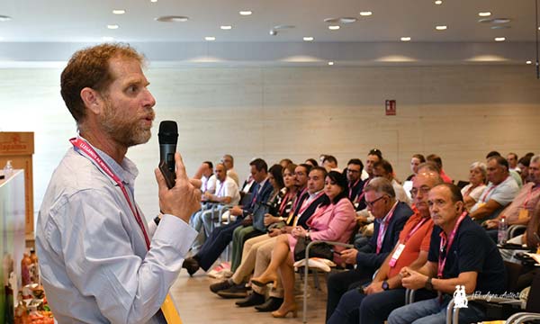 El investigador israelí Jonathan Maoz en el III Congreso Agricultura con Propósito / agroautentico.com