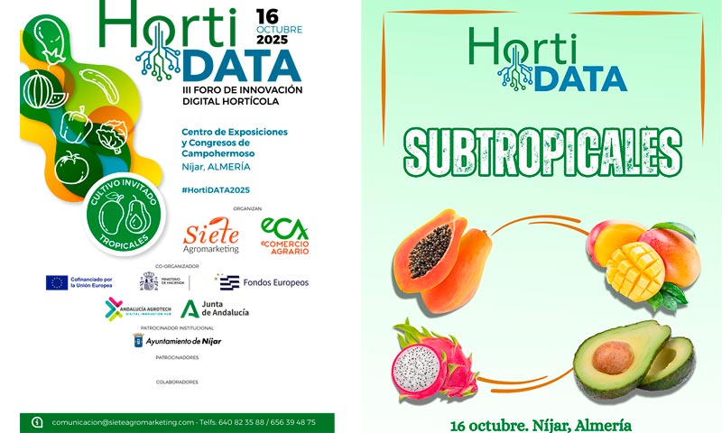 HortiDATA pone el foco en el auge de los cultivos subtropicales
