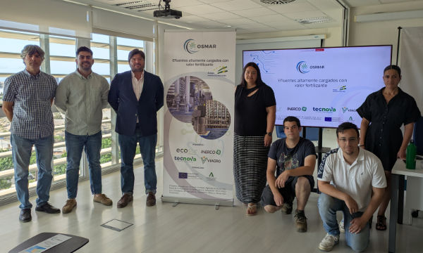 Proyecto OSMAR, 'Efluentes altamente cargados con valor fertilizante' con Tecnova, Viagro, Ecosur e Inerco / agroautentico.com