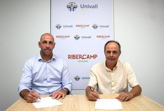 Ribercamp y Univall: colaboración más estrecha entre las cooperativas socias de Anecoop