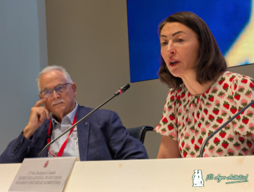 Ana Rodríguez e Ignacio Senovilla en la presentación del primer Salón de la Agricultura española / agroautentico.com