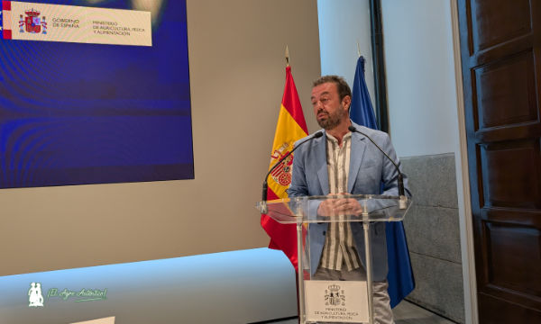 César Marcos, periodista en la presentación del primer Salón de la Agricultura española / agroautentico.com