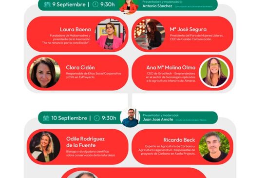 Días 9 y 10 de septiembre. IV Jornadas de Igualdad de Género y Sostenibilidad Empresarial 2025