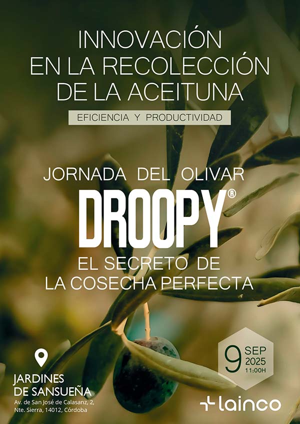 Día 9 de septiembre. Jornada del olivar: DROOPY®