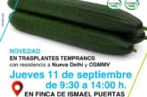 Día 11 de septiembre. Jornada de pepino de Seminis
