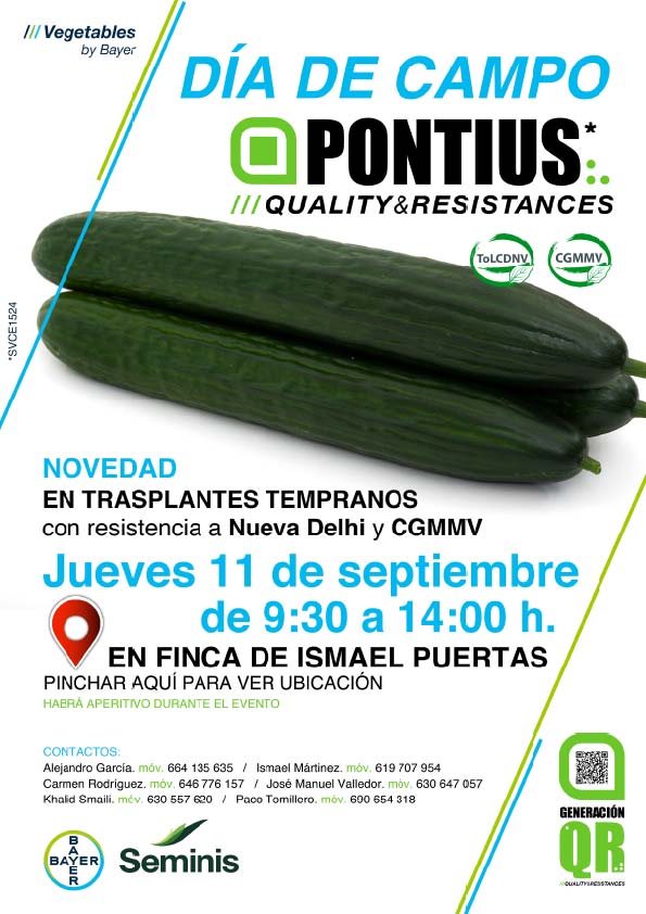 Día 11 de septiembre. Jornada de pepino de Seminis