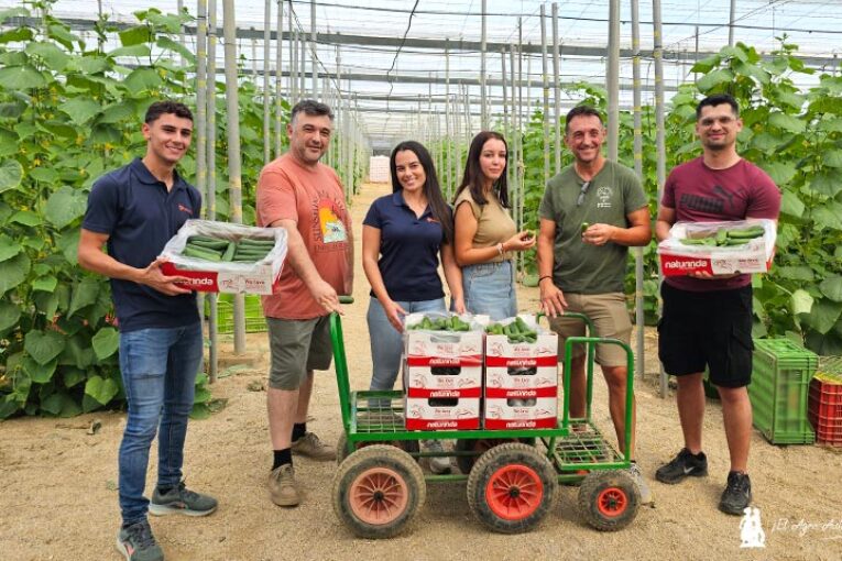 El modelo de envasado en campo crece en pepino con Naturinda