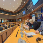 Luis Miguel Fernández, gerente de Coexphal, en el Parlamento Europeo de Bruselas en diciembre de 2022 / agroautentico.com